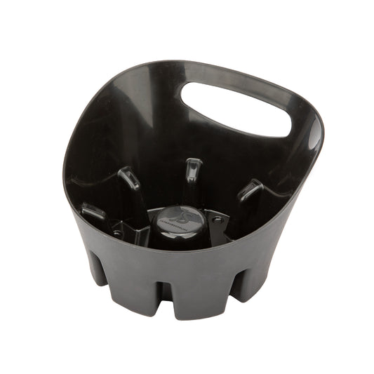 Antimicrobial Universal Drip Tray for Toilet Plunger (Black) - Utility sinks vanites Tehila