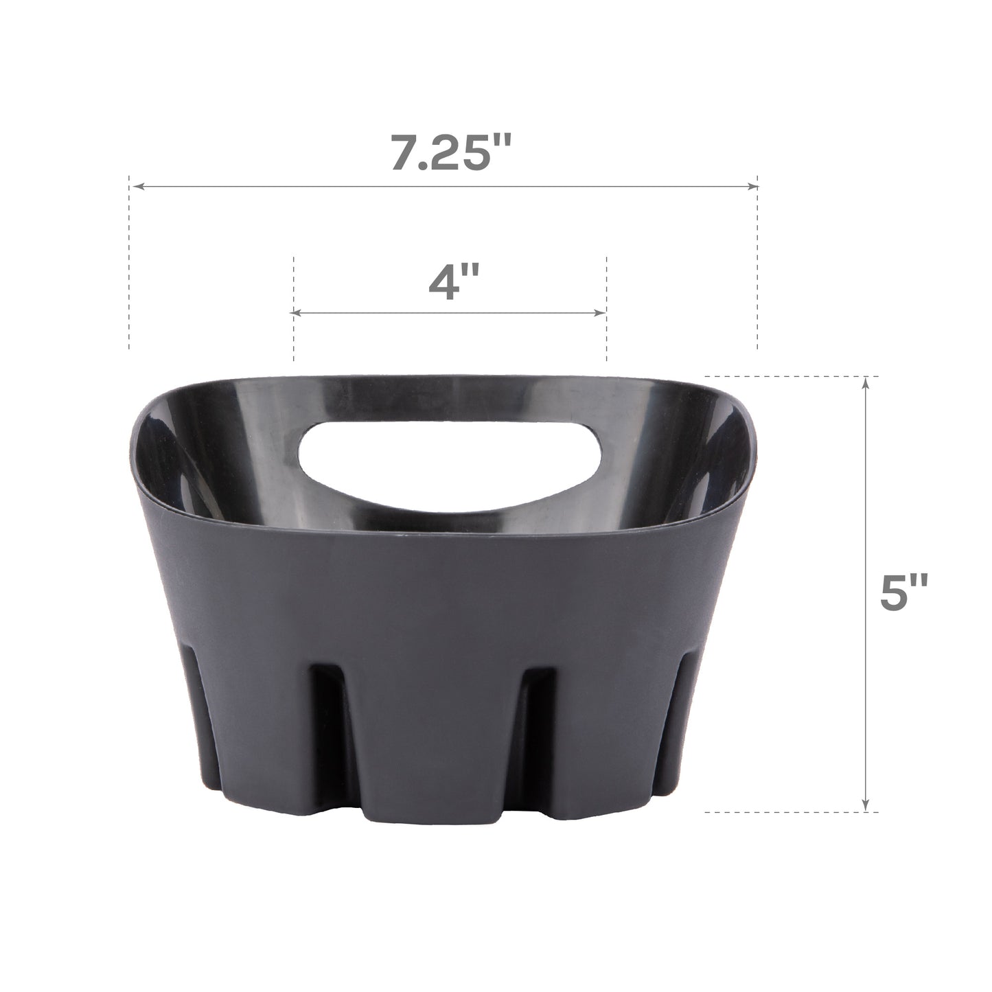 Antimicrobial Universal Drip Tray for Toilet Plunger (Black) - Utility sinks vanites Tehila