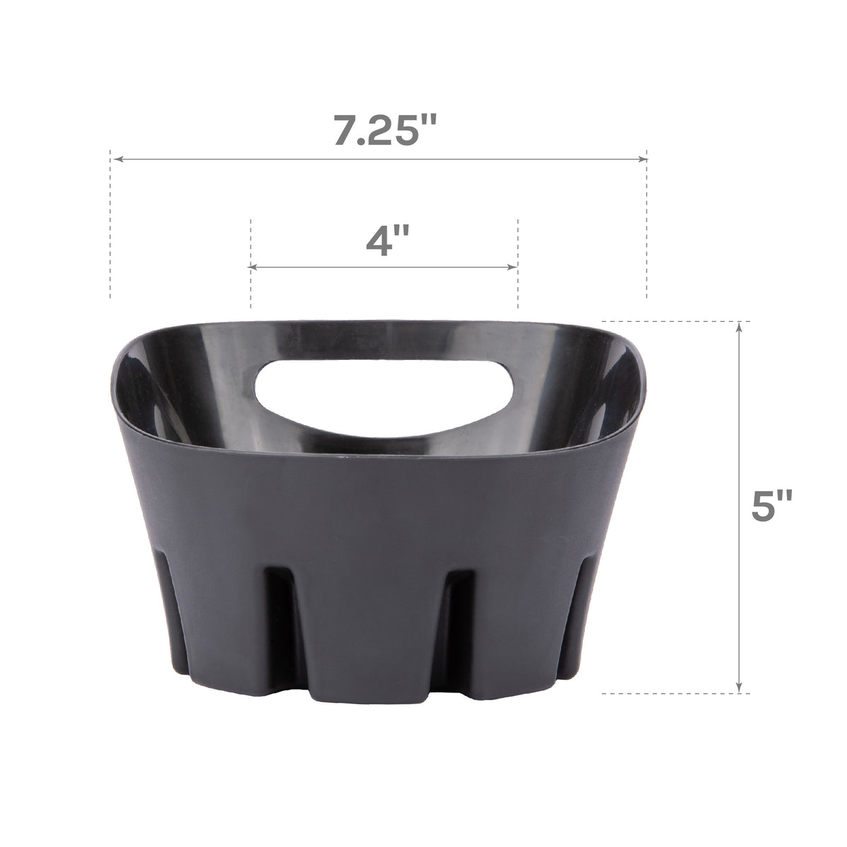 Antimicrobial Universal Drip Tray for Toilet Plunger (Black) - Utility sinks vanites Tehila