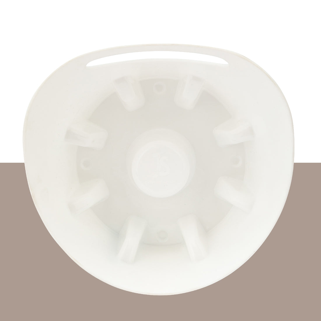 Antimicrobial Universal Drip Tray for Toilet Plunger (White) - Utility sinks vanites Tehila