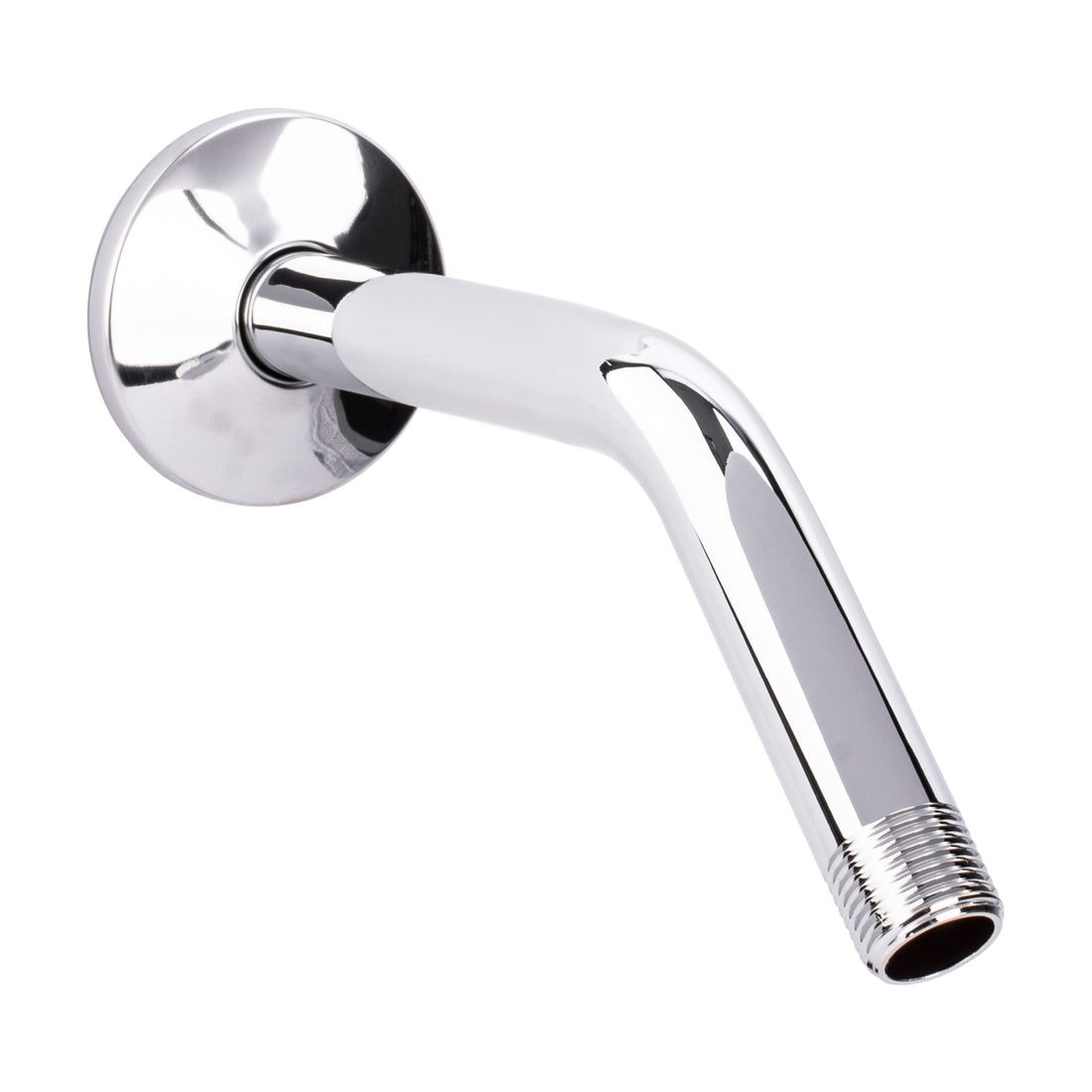 8 in. Stainless Steel Shower Head Extension Arm with Flange (Chrome Finish) - Utility sinks vanites Tehila