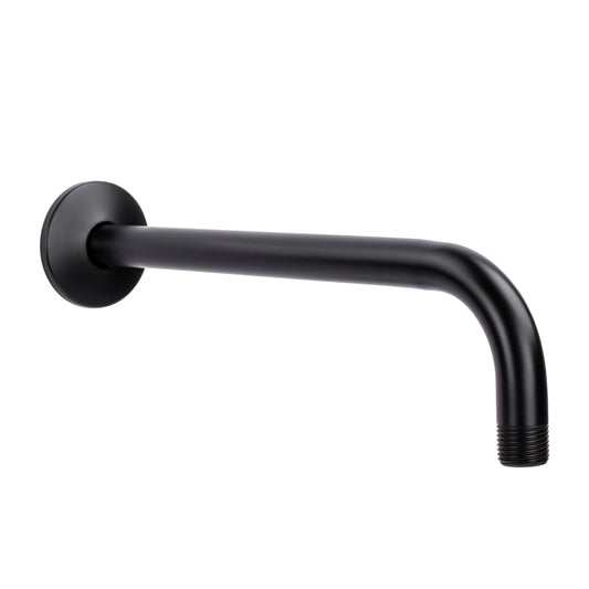 12 in. L-Shaped Shower Head Extension Arm (Black Finish) - Utility sinks vanites Tehila