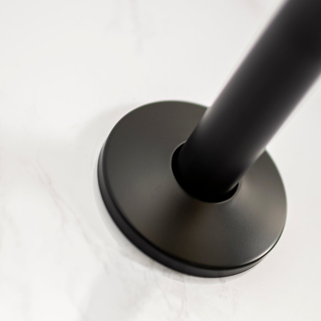 12 in. L-Shaped Shower Head Extension Arm (Black Finish) - Utility sinks vanites Tehila