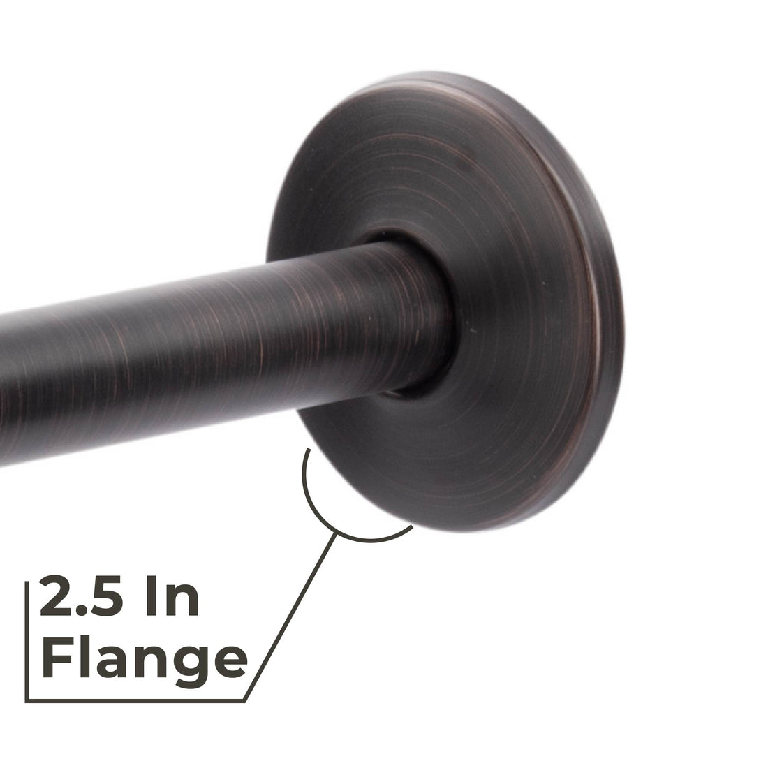 12 in. L-Shaped Shower Head Extension Arm (Oil-Rubbed Bronze Finish) - Utility sinks vanites Tehila