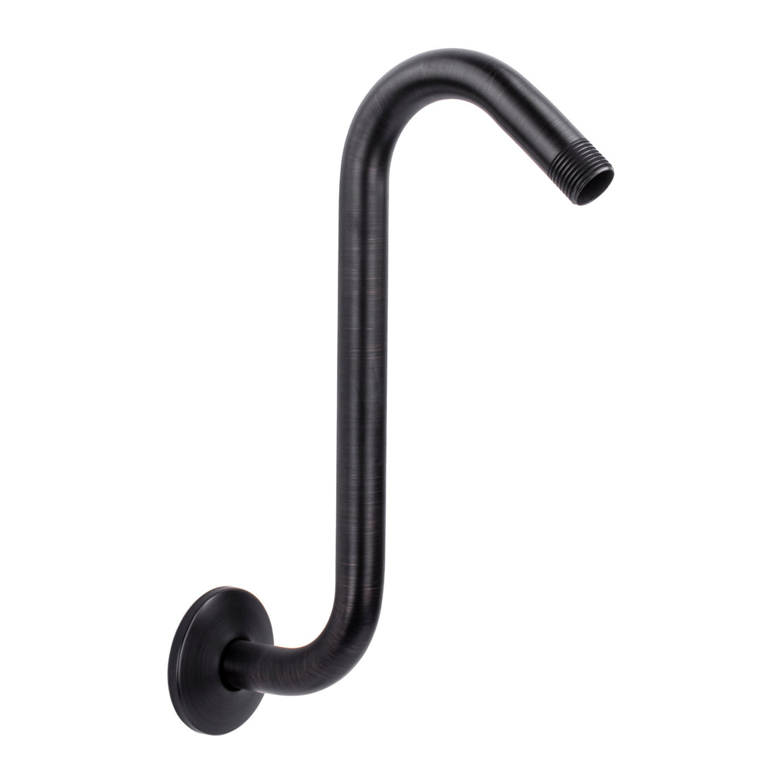 12 in. S-Shaped Stainless Steel Shower Head Extension Arm (Oil-Rubbed Bronze Finish) - Utility sinks vanites Tehila