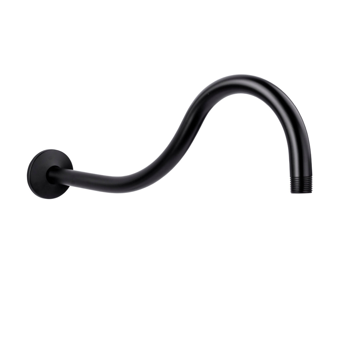 16 in. High-Arc Shower Head Extension Arm (Black Finish) - Utility sinks vanites Tehila