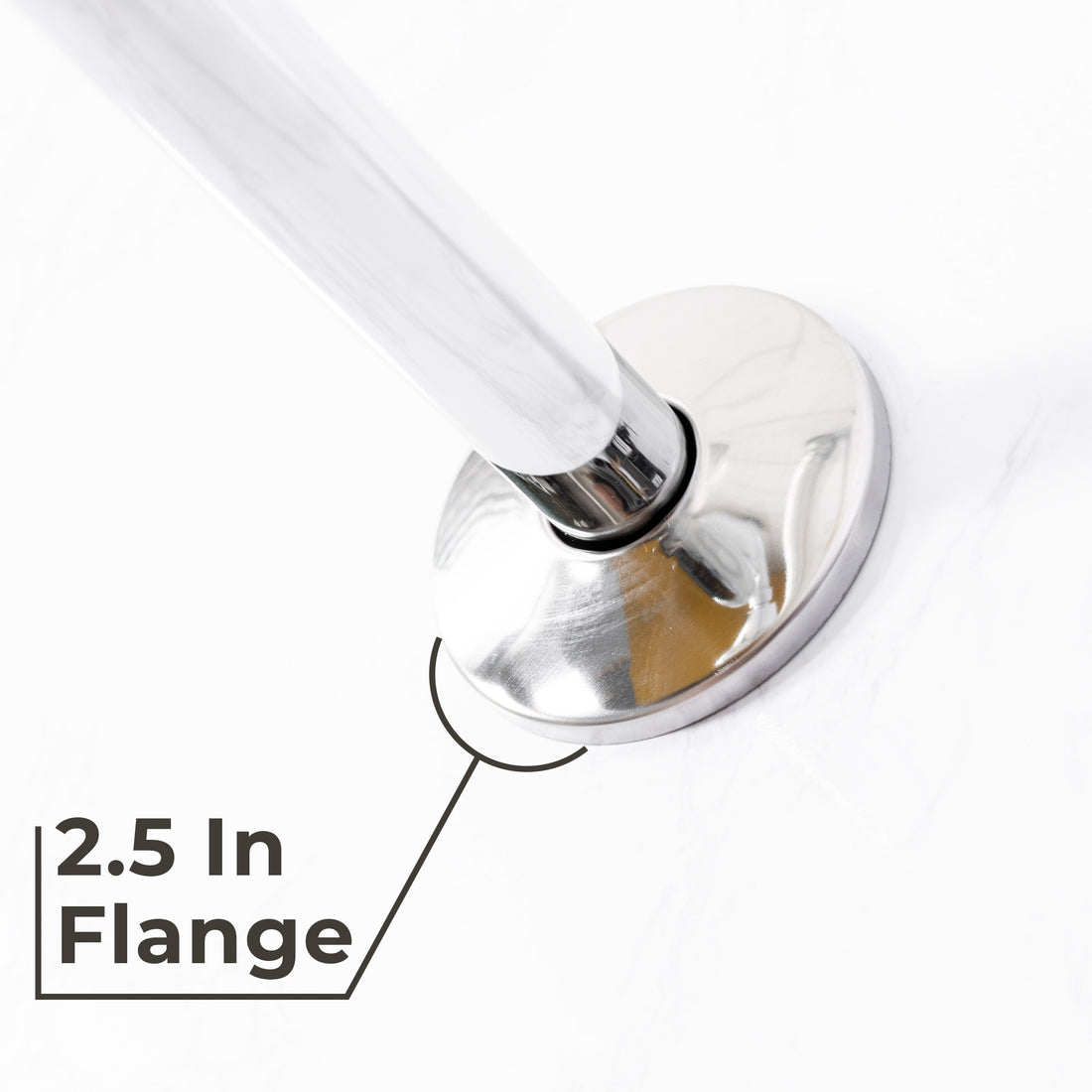 16 in. High-Arc Shower Head Extension Arm (Chrome Finish) - Utility sinks vanites Tehila