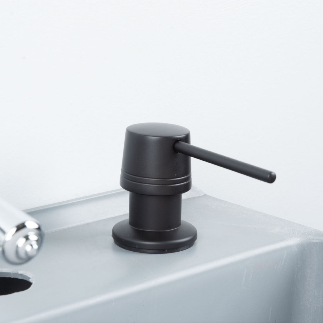 Black Soap Dispenser Kitchen Sink