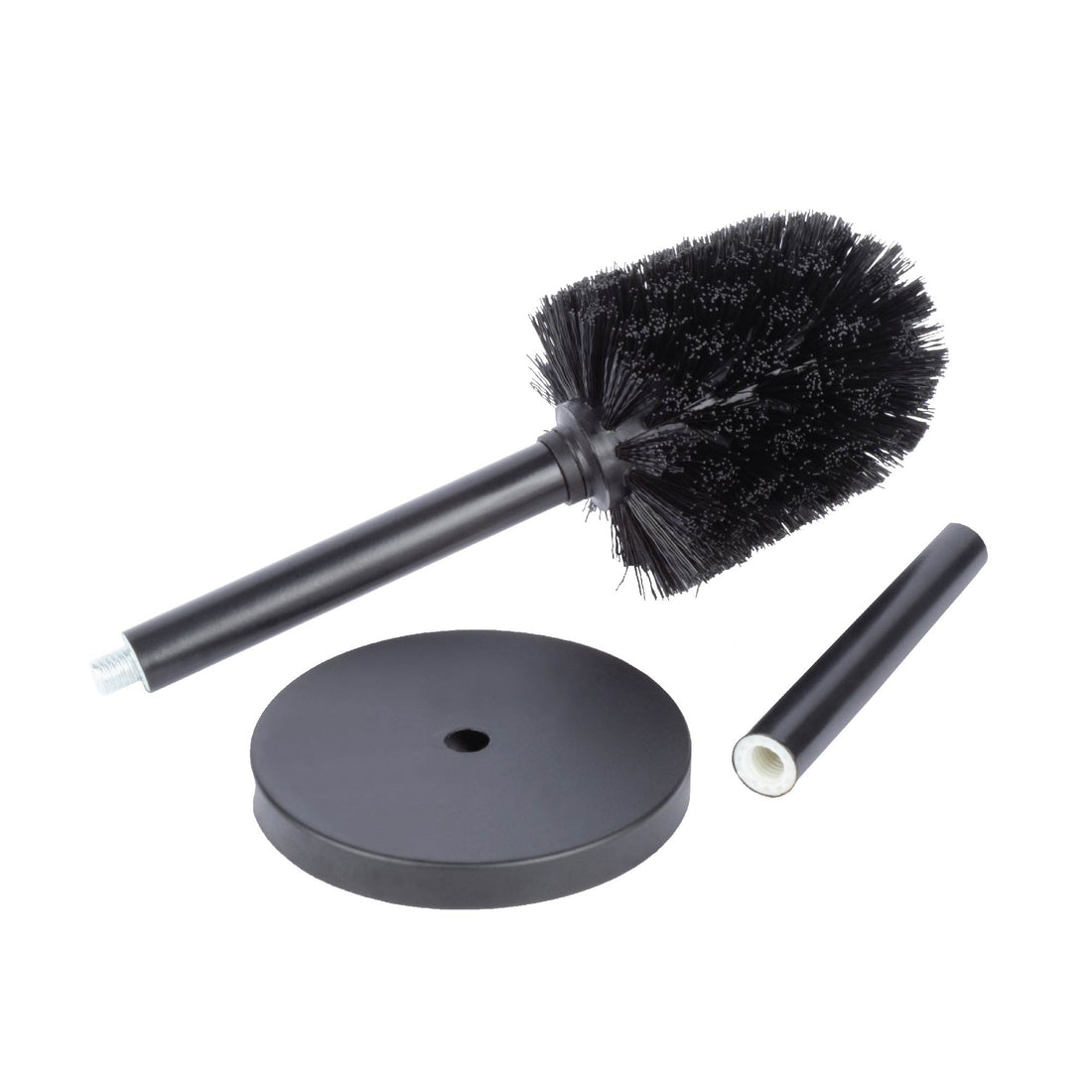 Toilet Brush and Holder (Matte Black Finish) - Utility sinks vanites Tehila