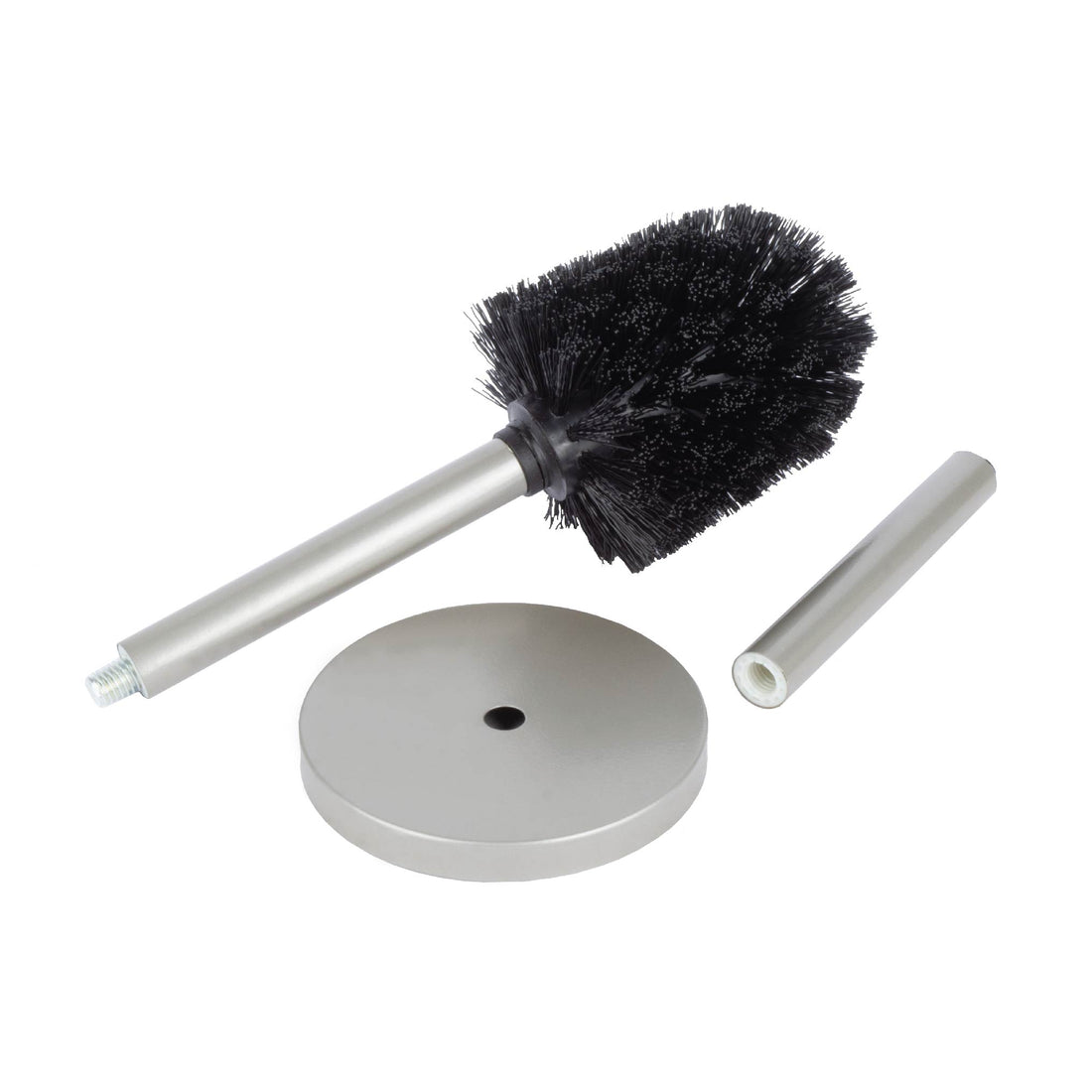 Toilet Brush and Holder, 2-Pack (Brushed Nickel Finish) - Utility sinks vanites Tehila