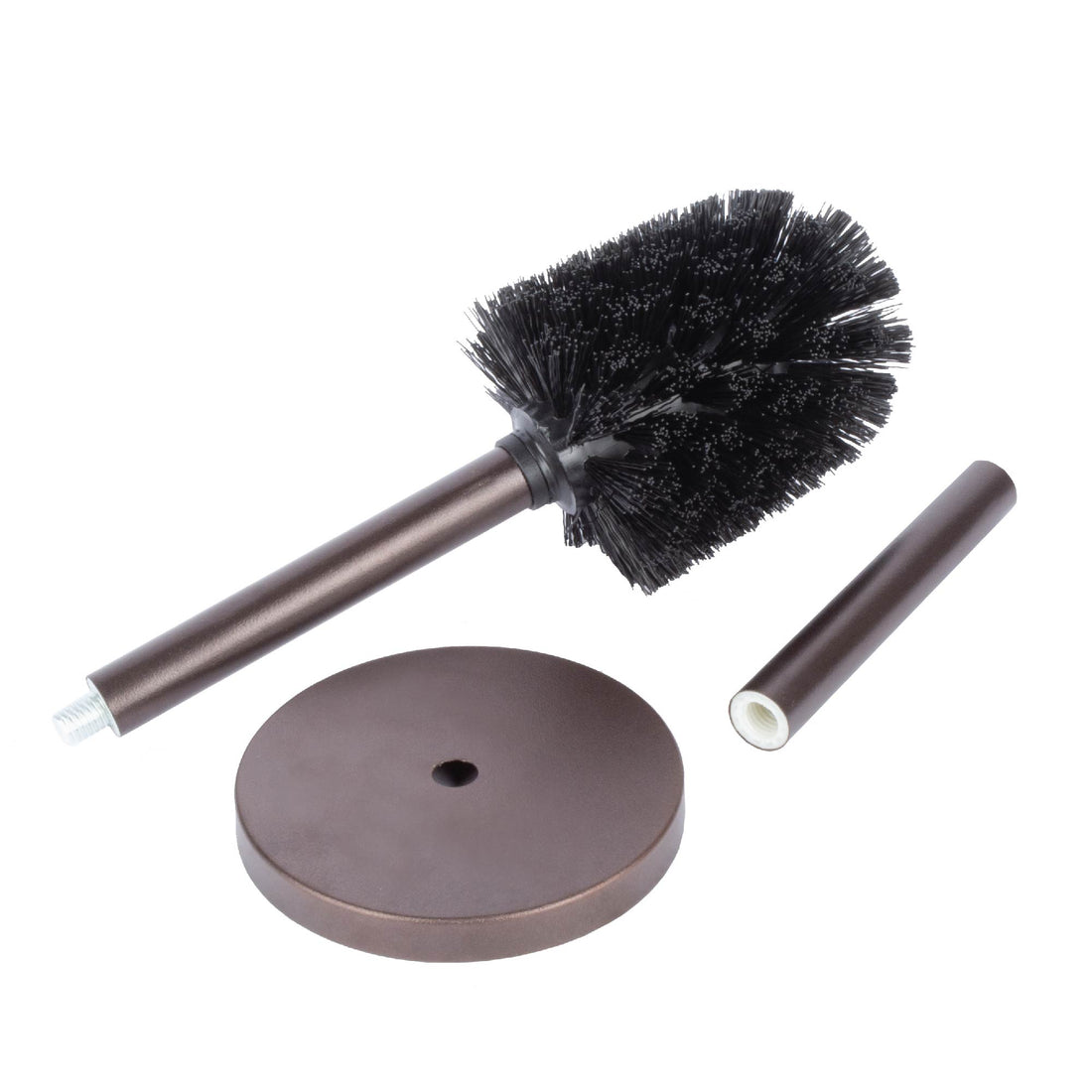 Toilet Brush and Holder, 2-Pack (Bronze Finish) - Utility sinks vanites Tehila