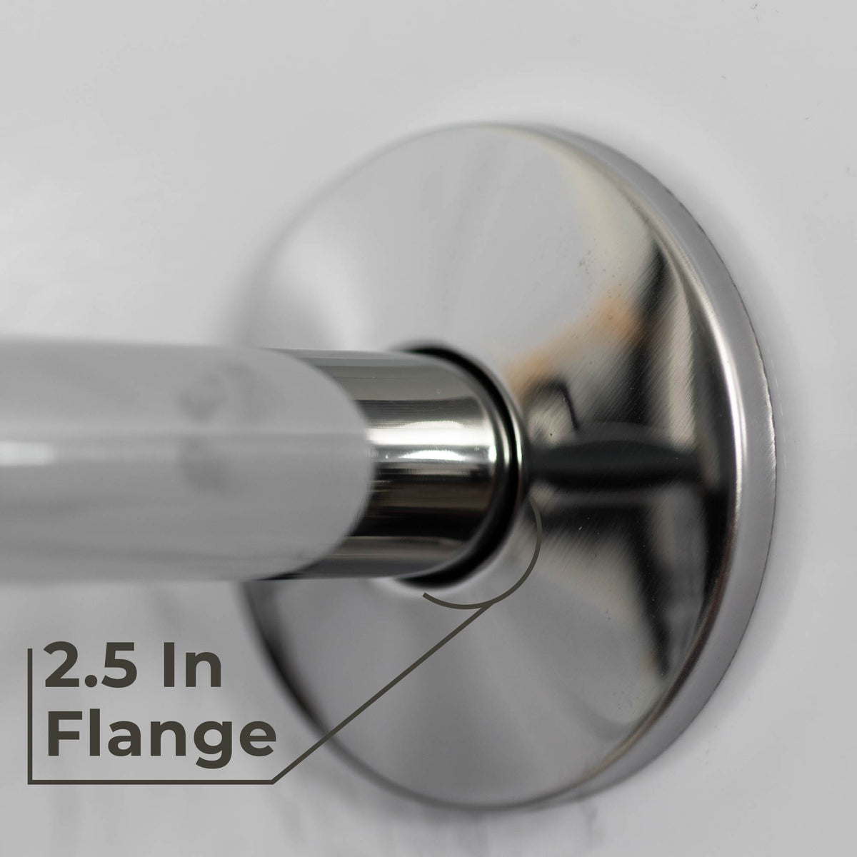 12 in. L-Shaped Shower Head Extension Arm (Chrome Finish) - Utility sinks vanites Tehila