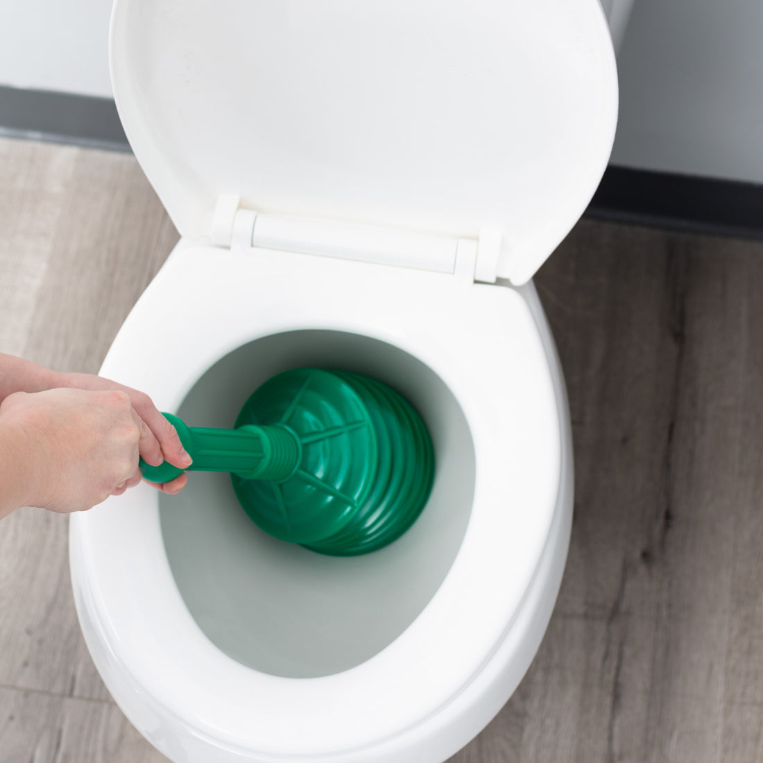 Bellows Accordion Toilet Plunger (Green) - Utility sinks vanites Tehila